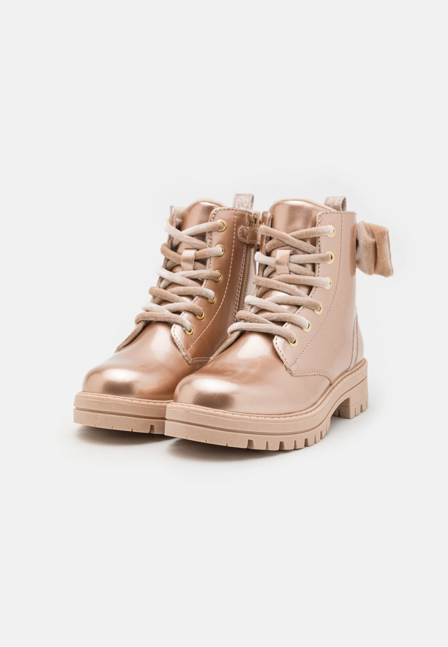 Friboo Schnürstiefelette - Rose Gold-coloured 4 Friboo Schnürstiefelette - Rose Gold-coloured – Bild 2