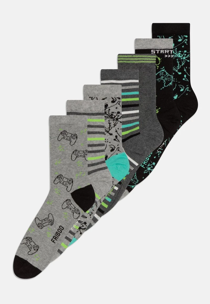 Friboo 7 PACK - Socken - Multi-coloured/yellow/dark Blue 6 Friboo 7 PACK - Socken - Multi-coloured/yellow/dark Blue – Bild 4