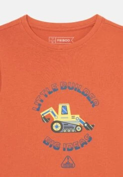 Friboo 4 PACK - Langarmshirt - Light Grey/white/orange -Friboo Geschaft 0dc546d0e241442ca124cf58c9600786