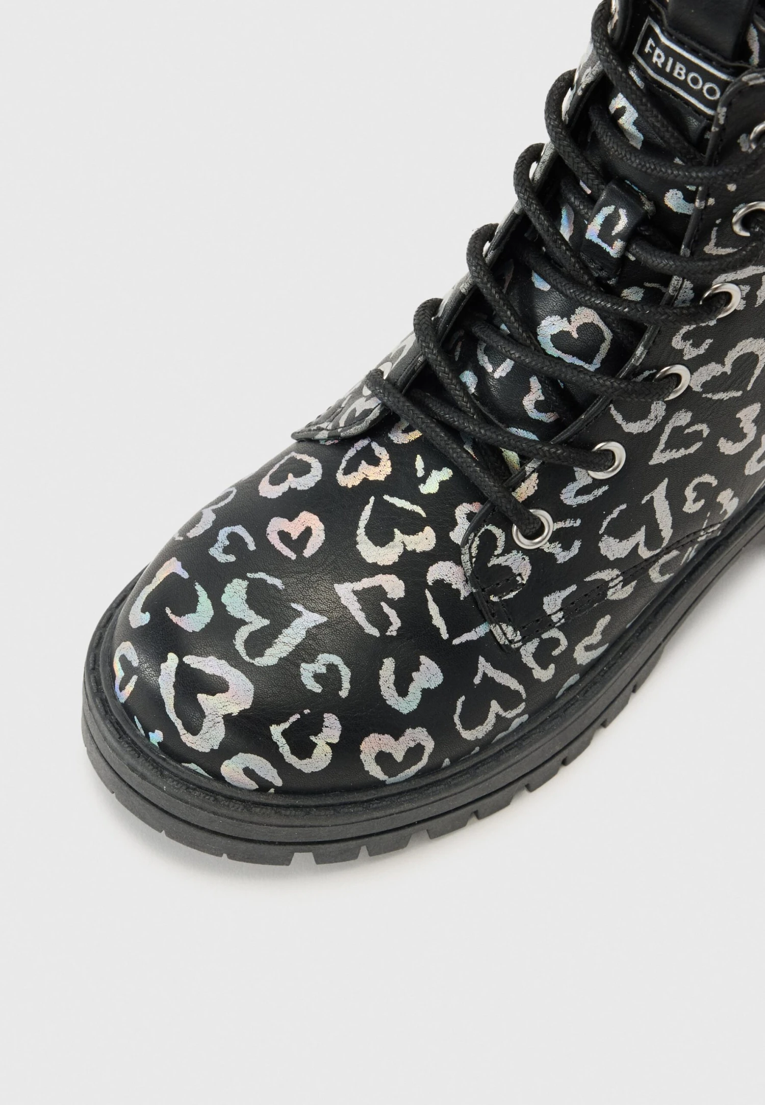 Friboo Schnürstiefel - Black 8 Friboo Schnürstiefel - Black – Bild 6