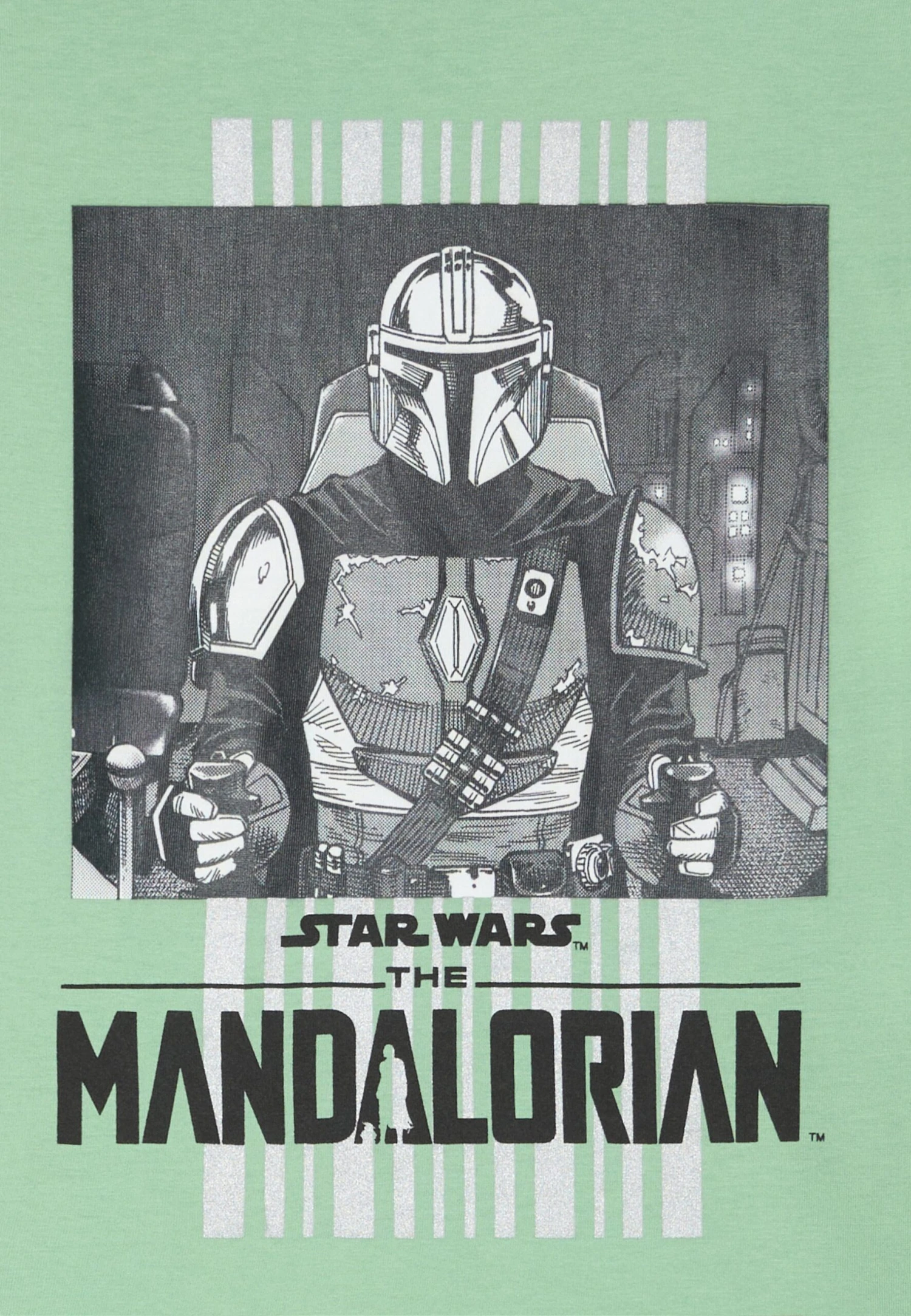 Friboo 3 PACK UNISEX STAR WARS T SHIRT - T-Shirt Print - Green/dark Grey 6 Friboo 3 PACK UNISEX STAR WARS T SHIRT - T-Shirt Print - Green/dark Grey – Bild 4