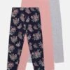 Friboo 3 PACK - Leggings - Hosen - Grey/pink/multi-coloured 1 Friboo 3 PACK - Leggings - Hosen - Grey/pink/multi-coloured -Friboo Geschaft 2fa2147c971c475daac1e62755c37157