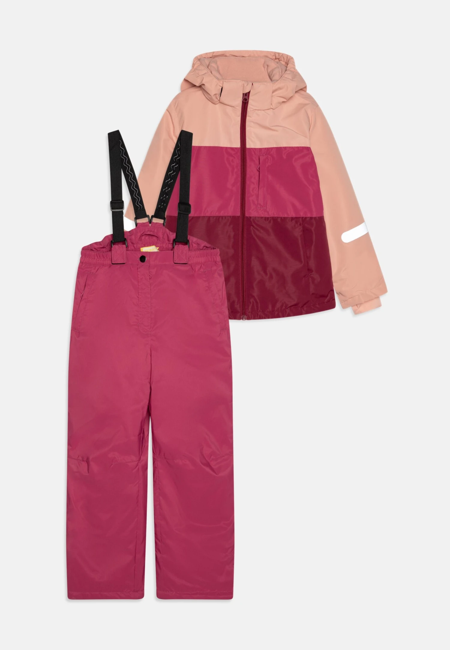 Friboo SET - Schneehose - Pink/light Pink/dark Red 3 Friboo SET - Schneehose - Pink/light Pink/dark Red