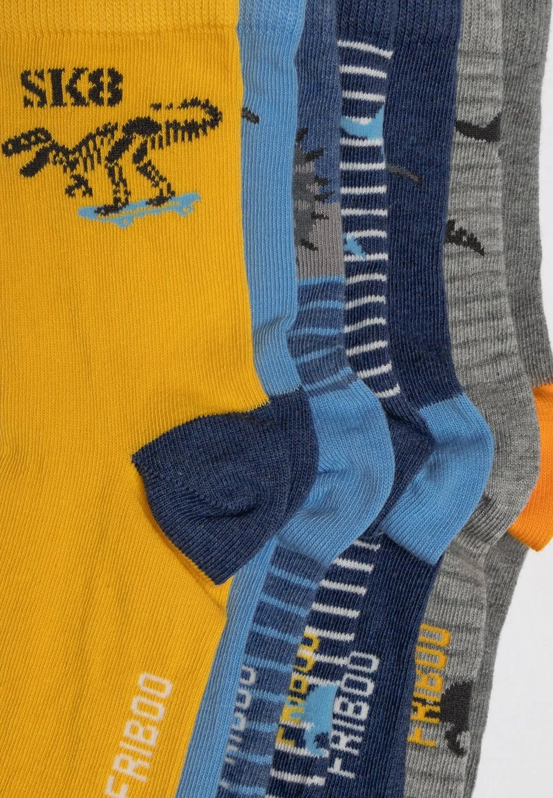Friboo 7 PACK - Socken - Multi-coloured/yellow/dark Blue 4 Friboo 7 PACK - Socken - Multi-coloured/yellow/dark Blue – Bild 2