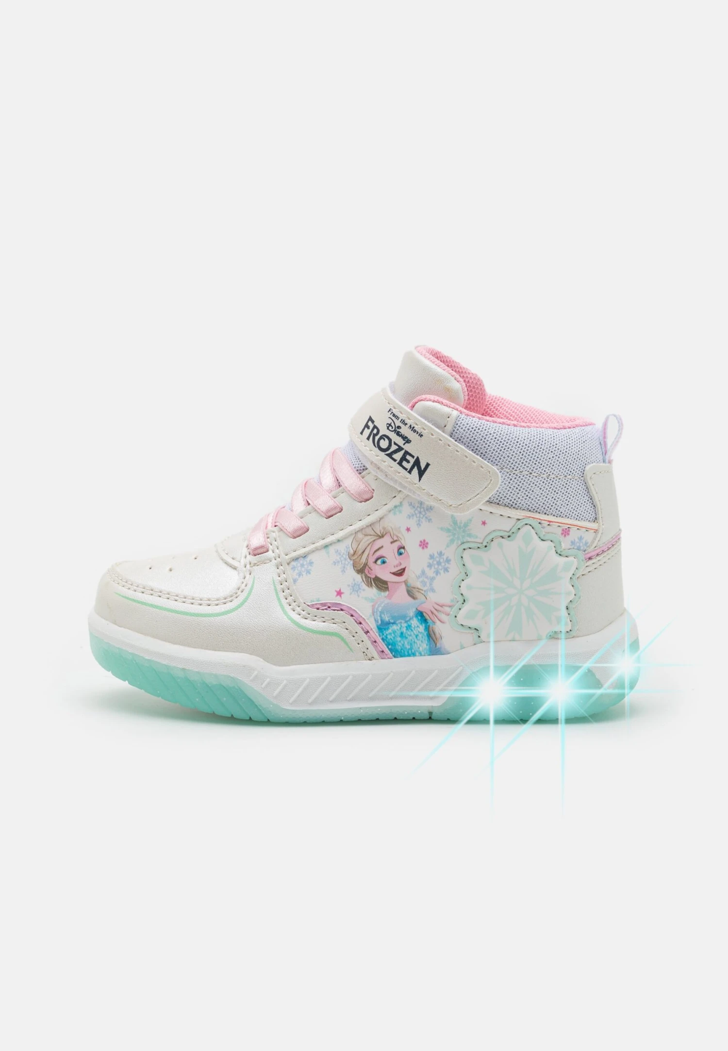 Friboo FROZEN BLINKING SHOES - Sneaker High - White/light Pink/light Blue 3 Friboo FROZEN BLINKING SHOES - Sneaker High - White/light Pink/light Blue