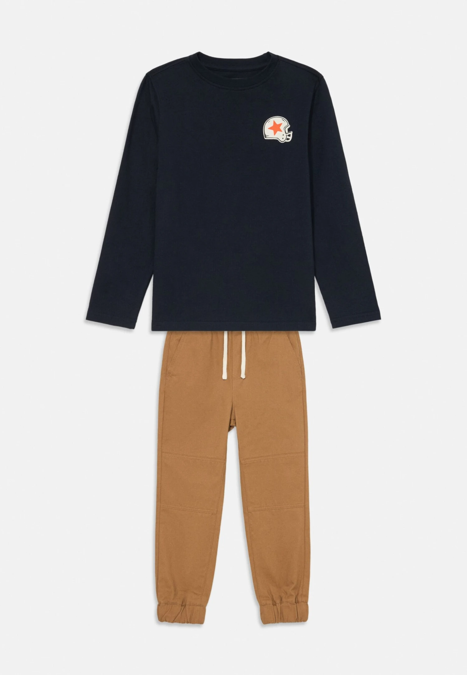 Friboo SET - Jogginghose - Beige/dark Blue 7 Friboo SET - Jogginghose - Beige/dark Blue – Bild 5