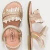Friboo LEATHER - Riemensandalette - Gold