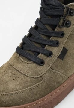 Friboo LEATHER - Schnürstiefelette - Khaki -Friboo Geschaft 73eecdfa61fa41fdacdbb49c6547e32d