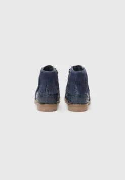 Friboo LEATHER - Keilstiefelette - Navy -Friboo Geschaft 7efed0945b45400487b3d6c001c3663a