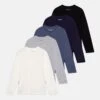 Friboo 5 PACK - Langarmshirt - Multi-coloured/blue/black