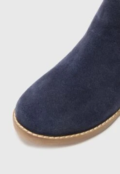 Friboo LEATHER - Keilstiefelette - Navy -Friboo Geschaft 853776f0c57f460dbbc467a8c1b107de