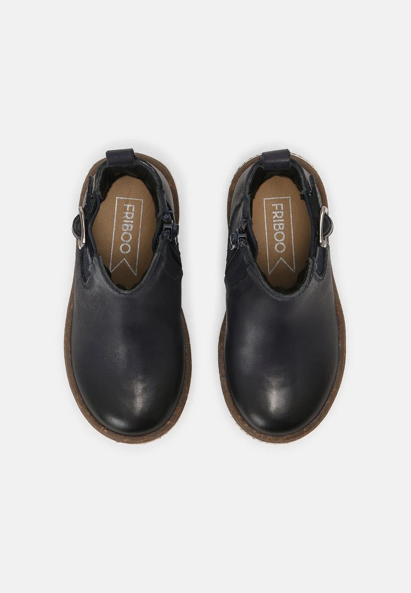 Friboo LEATHER BOOTIES - Stiefelette - Dark Blue 6 Friboo LEATHER BOOTIES - Stiefelette - Dark Blue – Bild 4