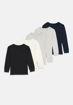 Friboo UNISEX 5 PACK - Langarmshirt - Off-white/grey/black