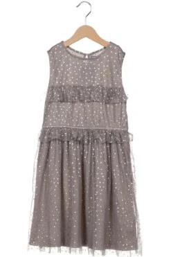 Friboo Mädchen Kleid Gr. EU 134 Grau OAW0DUW