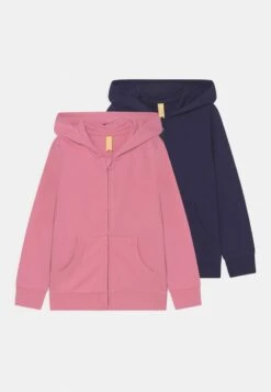 Friboo GIRLS BASIC ZIPTHRU 2 PACK - Sweatjacke - Pink