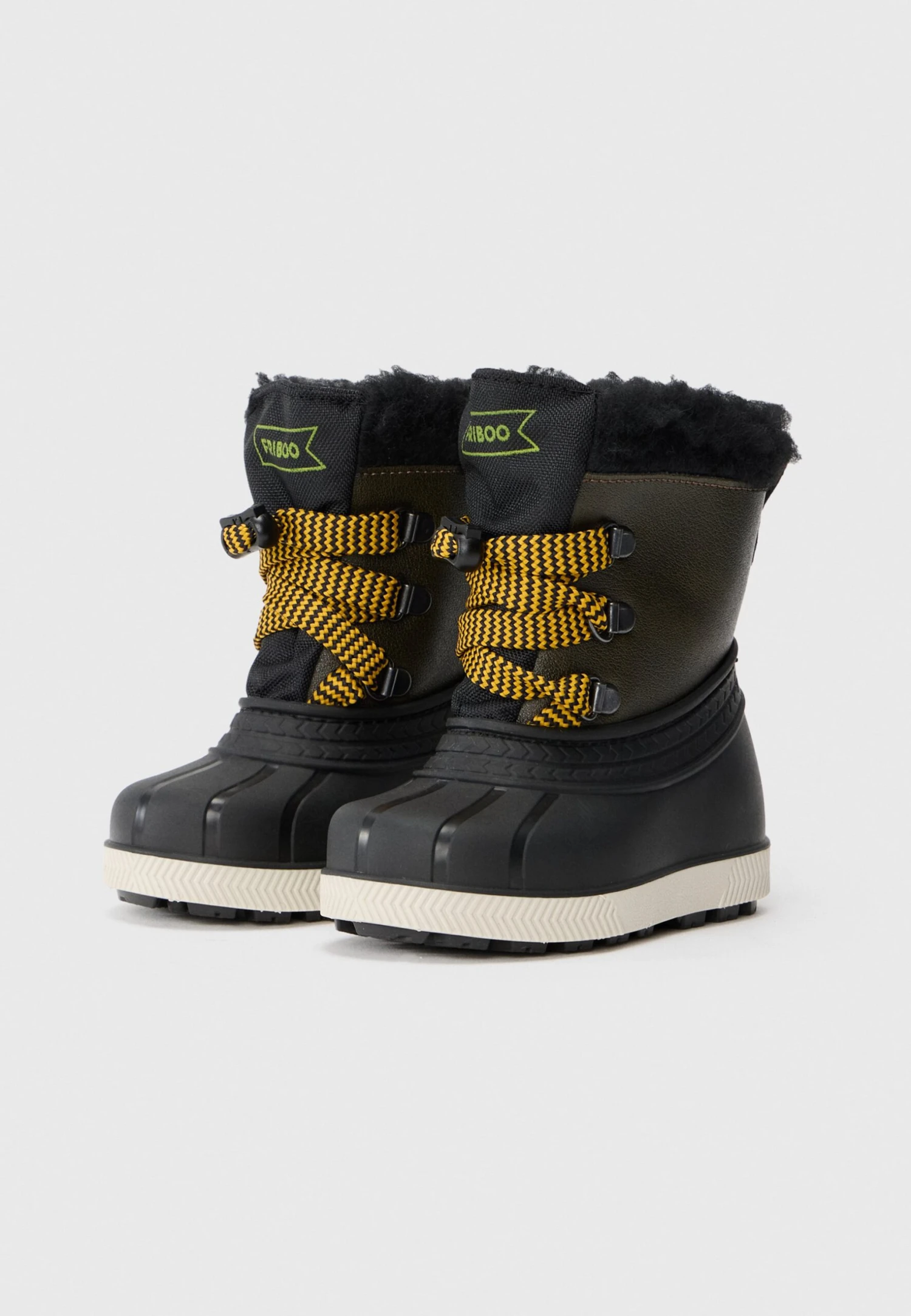 Friboo Snowboot/Winterstiefel - Black/dark Green 4 Friboo Snowboot/Winterstiefel - Black/dark Green – Bild 2