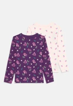 Friboo 2 PACK LONG SLEEVE GIRLS TOPS - Langarmshirt - Light Pink/purple