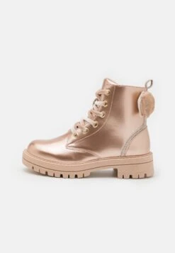 Friboo Schnürstiefelette - Rose Gold-coloured
