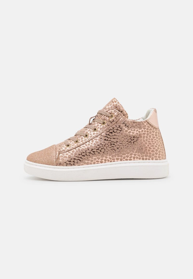 Friboo LEATHER - Sneaker High - Rose Gold 3 Friboo LEATHER - Sneaker High - Rose Gold