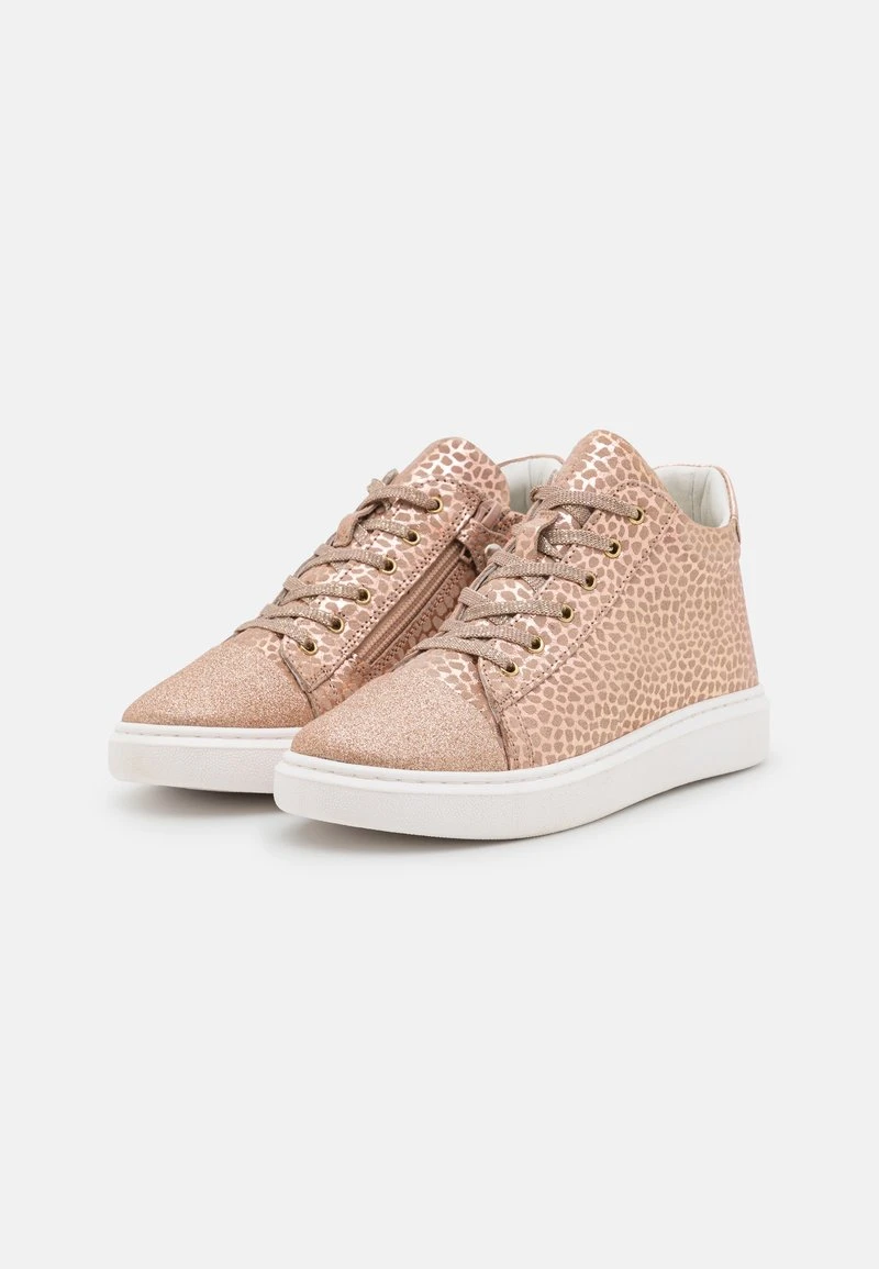 Friboo LEATHER - Sneaker High - Rose Gold 4 Friboo LEATHER - Sneaker High - Rose Gold – Bild 2