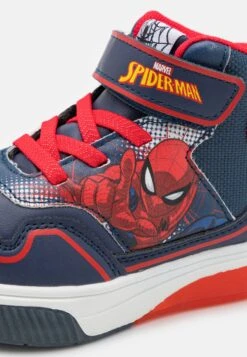 Friboo MARVEL SPIDER-MAN - HI-TOP TRAINERS BLINKING SHOES - Sneaker High - Dark Blue -Friboo Geschaft c57fbe0396ca4ef789c4118c0e0a76c7