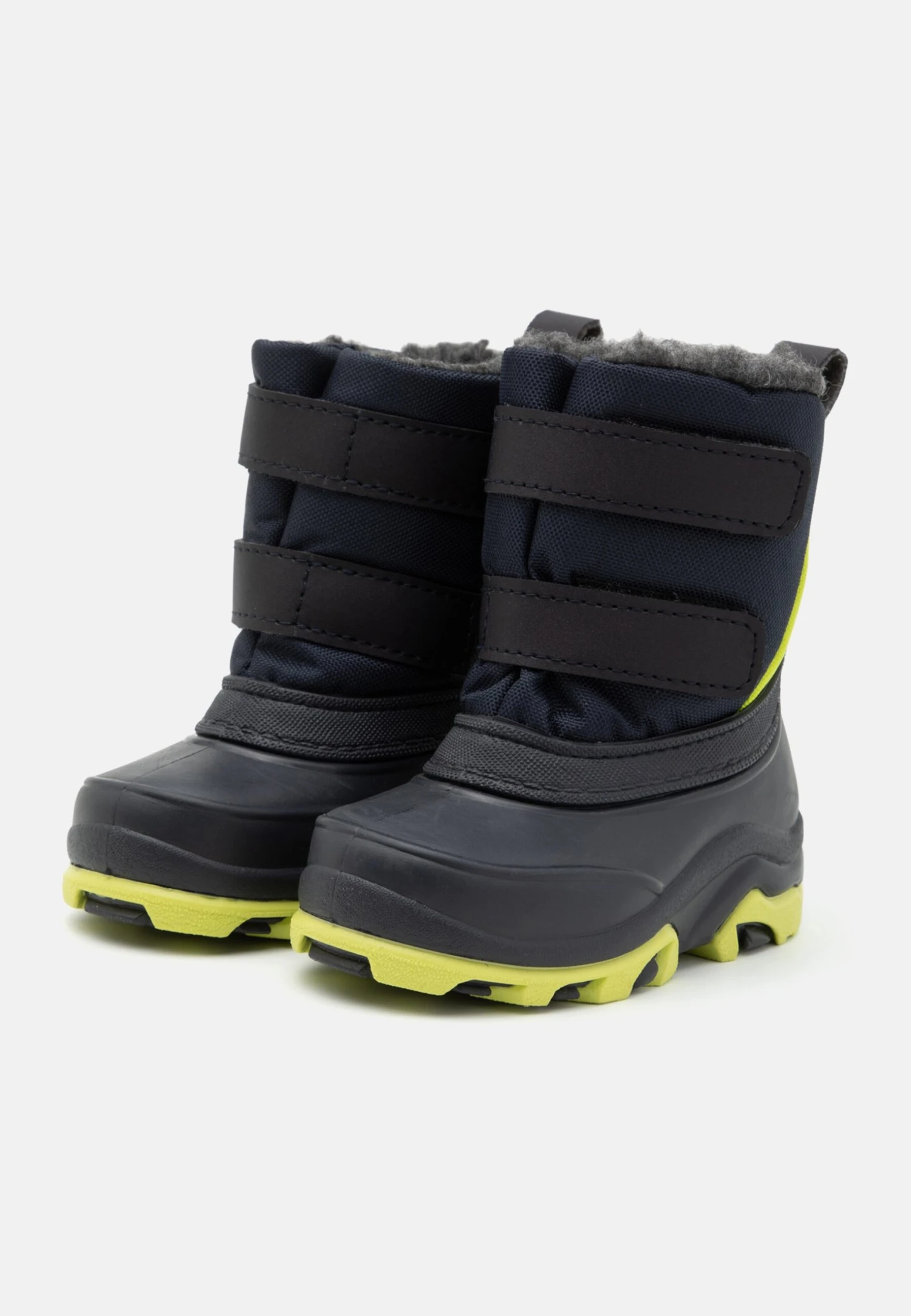 Friboo Snowboot/Winterstiefel - Dark Blue/neon Green 4 Friboo Snowboot/Winterstiefel - Dark Blue/neon Green – Bild 2