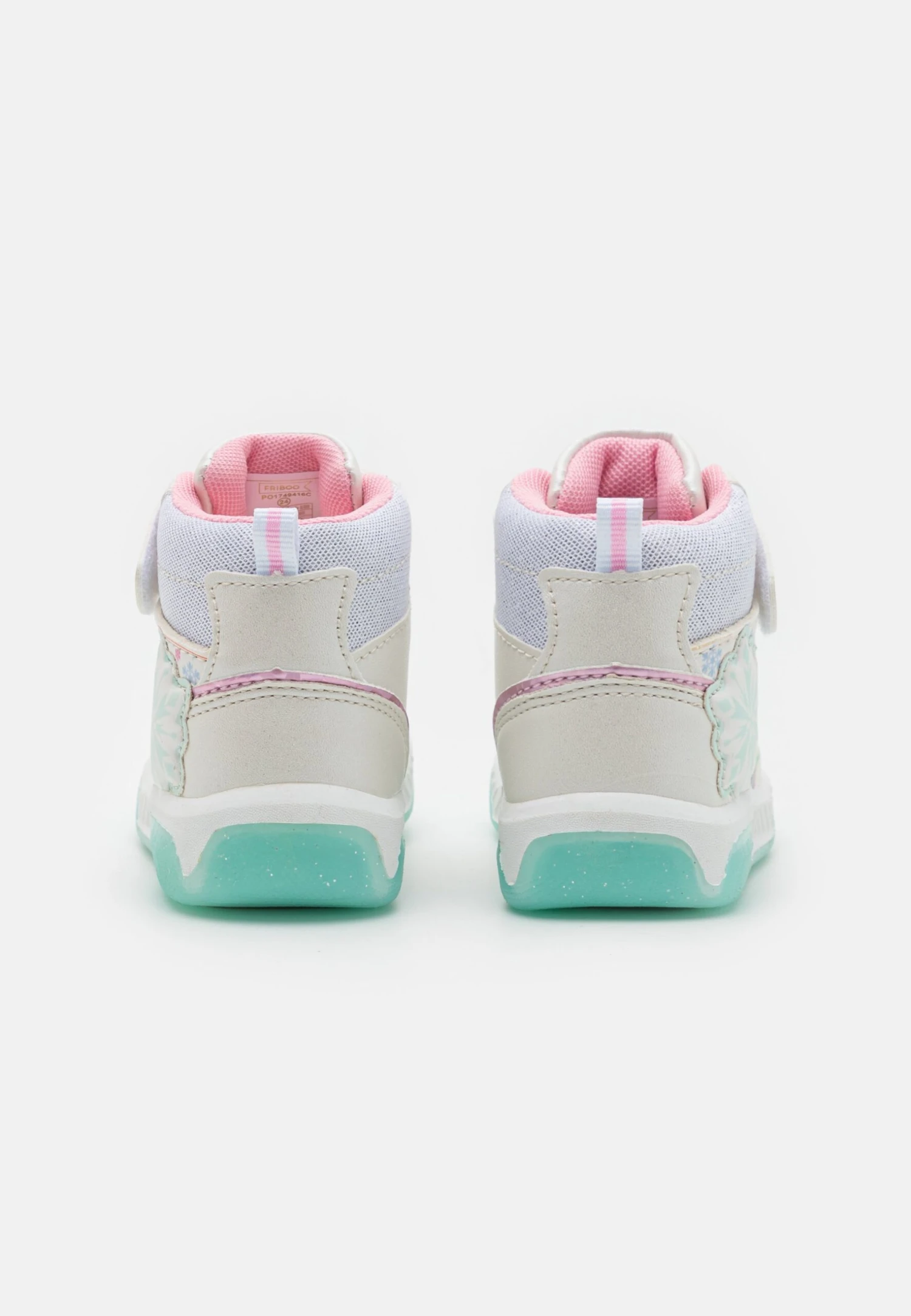 Friboo FROZEN BLINKING SHOES - Sneaker High - White/light Pink/light Blue 5 Friboo FROZEN BLINKING SHOES - Sneaker High - White/light Pink/light Blue – Bild 3