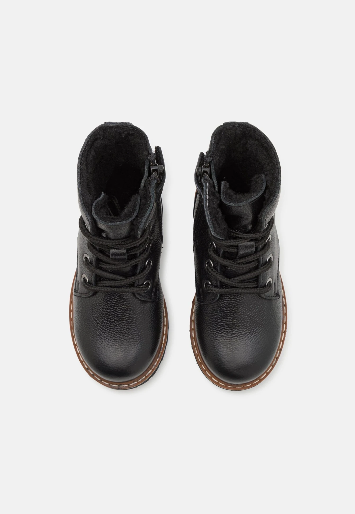 Friboo LEATHER - Snowboot/Winterstiefel - Black 6 Friboo LEATHER - Snowboot/Winterstiefel - Black – Bild 4