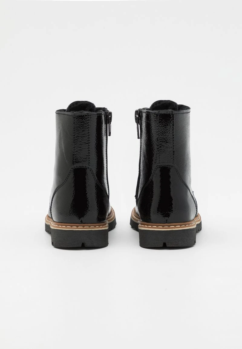 Friboo LEATHER - Schnürstiefelette - Black 5 Friboo LEATHER - Schnürstiefelette - Black – Bild 3