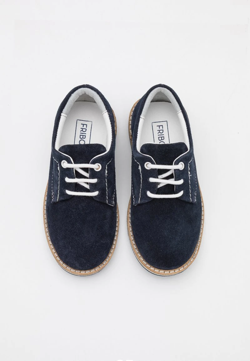 Friboo LEATHER - Schnürer - Dark Blue 6 Friboo LEATHER - Schnürer - Dark Blue – Bild 4