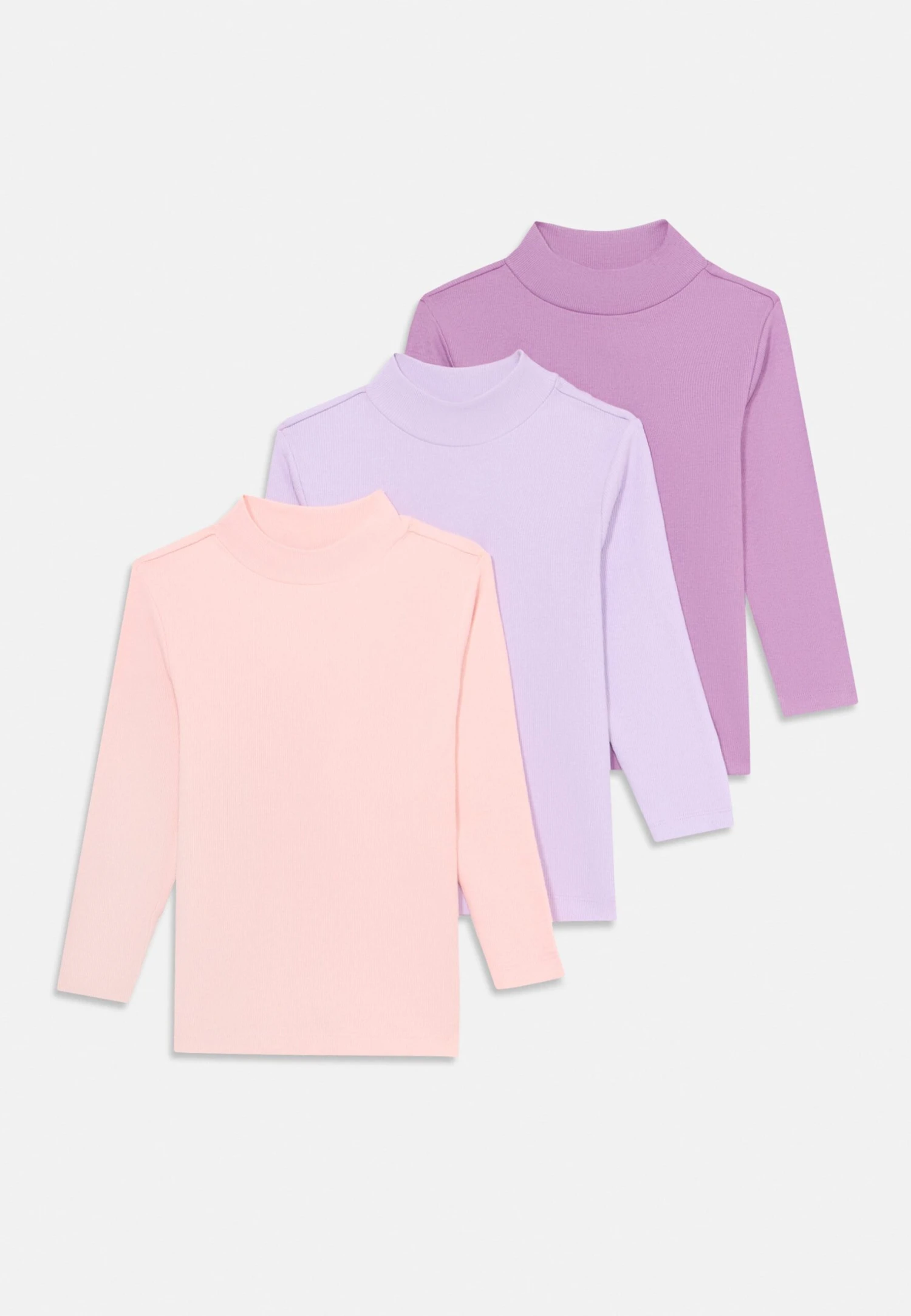 Friboo 3 PACK LONG SLEEVE HIGH NECK TOP - Langarmshirt - Black/white/mottled Light Grey 7 Friboo 3 PACK LONG SLEEVE HIGH NECK TOP - Langarmshirt - Black/white/mottled Light Grey – Bild 5